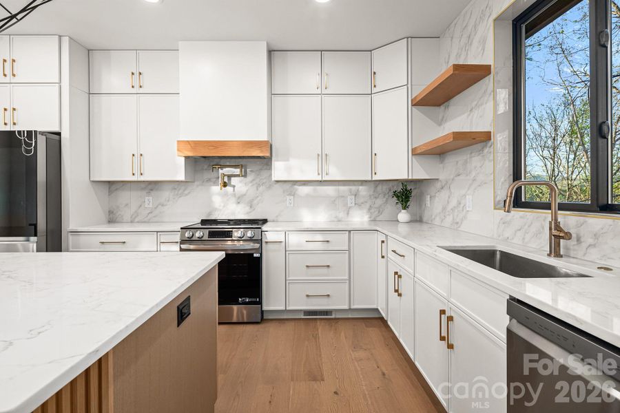 Furnished interior view inside a new home in , Candler (Image 7).