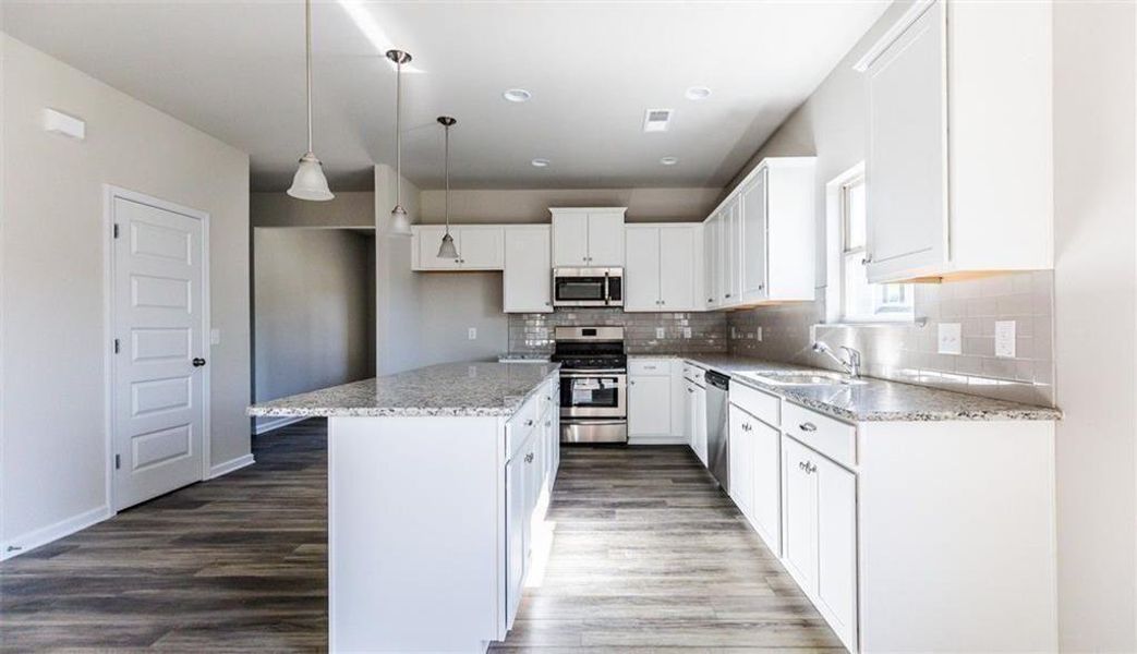 Furnished interior view inside a new home in Summerfield Place, Carrollton (Image 3).