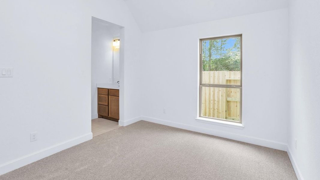 Spacious, unfurnished interior of a new home in Woodhavyn, Magnolia (Image 15). Spacious, unfurnished interior of a new home in Woodhavyn, Magnolia (Image 15).
