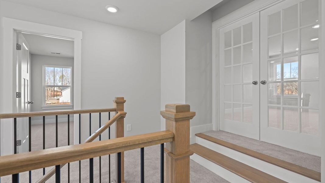 Furnished interior view inside a new home in Creeks at Midway, Anderson (Image 24).