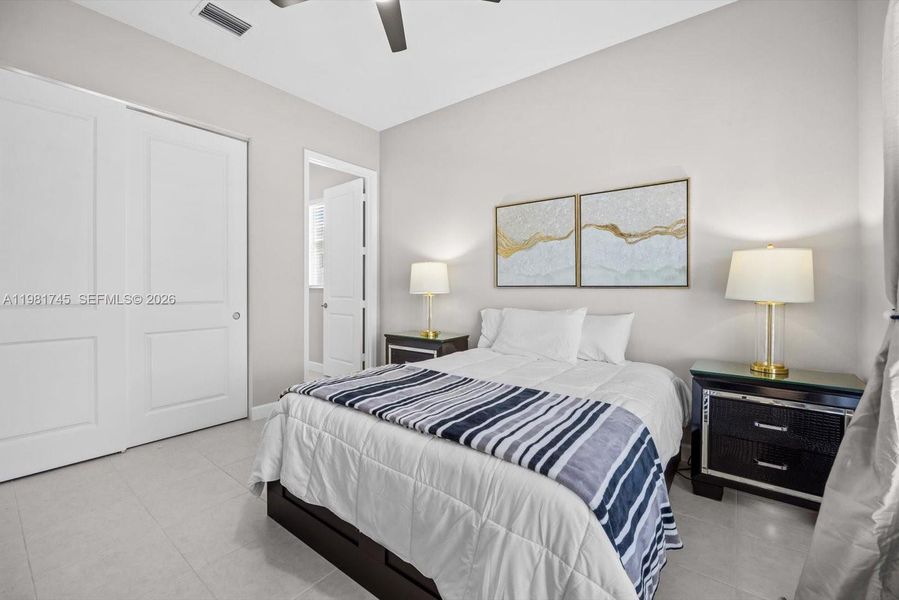 Furnished interior view inside a new home in Veranda Preserve, Port St. Lucie (Image 41).