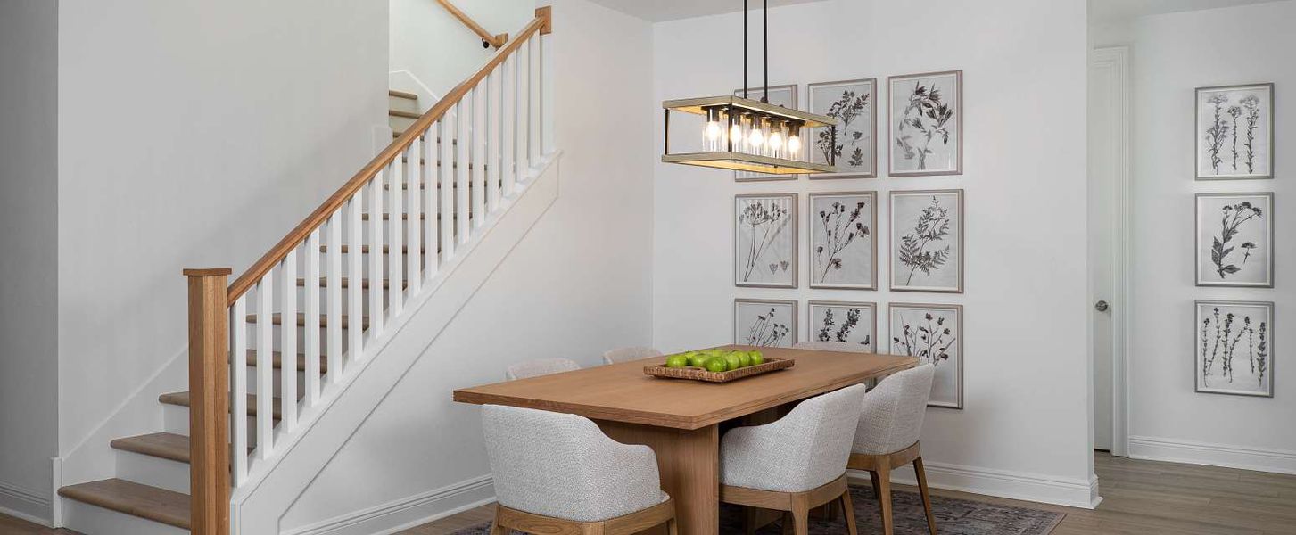 Representative furnished interior of a home built from the Duval II by Ashton Woods in Northlake Traditional, Winter Garden (Image 33).