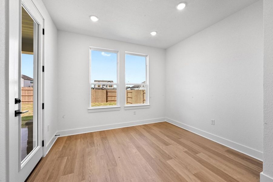 Representative Dining Room - some options shown Representative Dining Room - some options shown