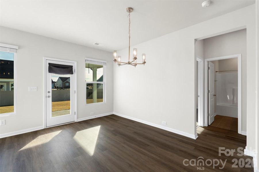 Spacious, unfurnished interior of a new home in Encore at Harmony, Harrisburg (Image 26).