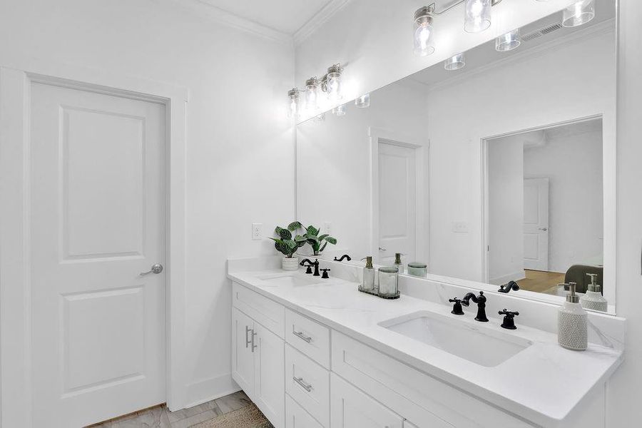 Furnished interior view inside a new home in , Lawrenceville (Image 13).