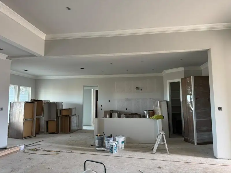 In-progress construction of a new home in Rocky Top, Krum, TX (Image 7). In-progress construction of a new home in Rocky Top, Krum, TX (Image 7).