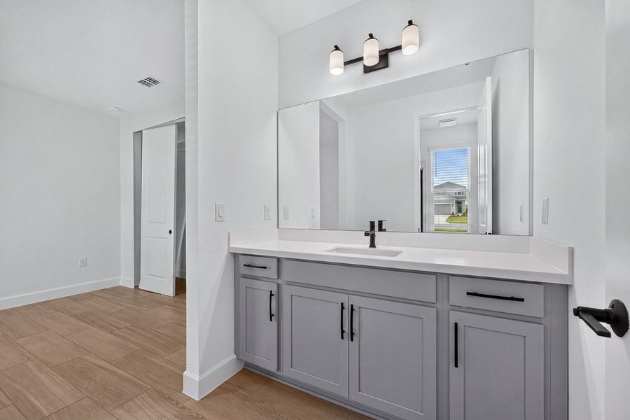 Furnished interior view inside a new home in Headwaters at Lofton Creek, Yulee (Image 13).