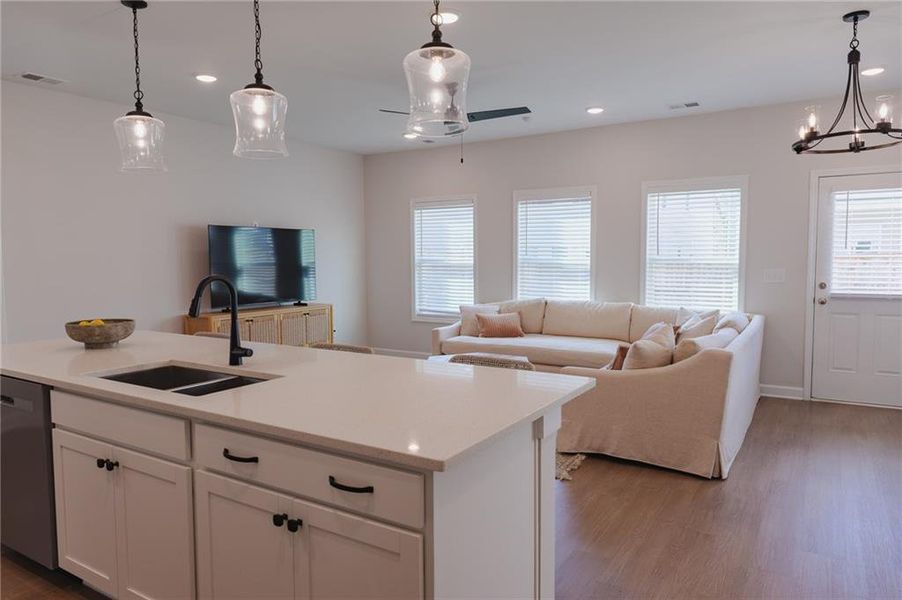 Furnished interior view inside a new home in Winsome Park, Woodstock (Image 10). Furnished interior view inside a new home in Winsome Park, Woodstock (Image 10).