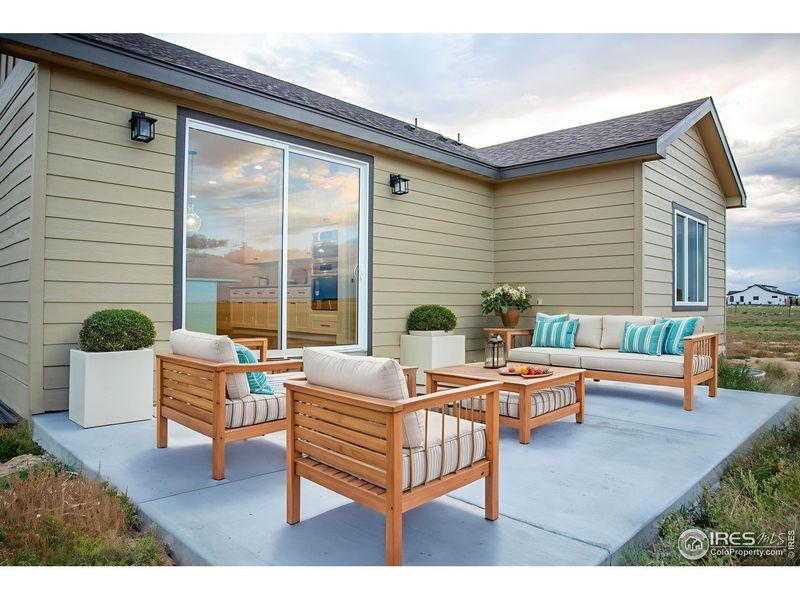 Exterior details and patio area of a home in , Nunn (Image 26).