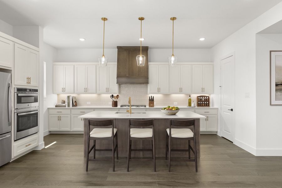 Representative furnished interior of a home built from the Ellington by Ashton Woods in Aster Park, McKinney (Image 11).