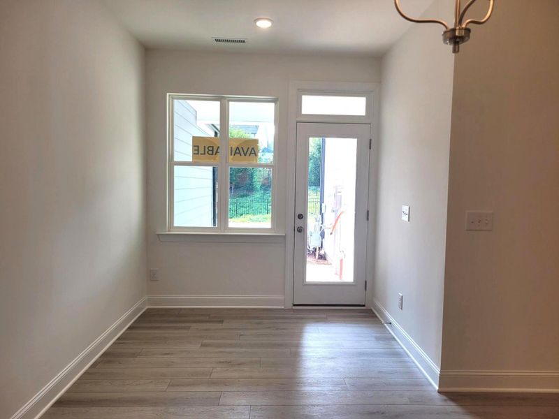 Spacious, unfurnished interior of a new home in Enclave at Traditions Townhomes, Wake Forest (Image 10).