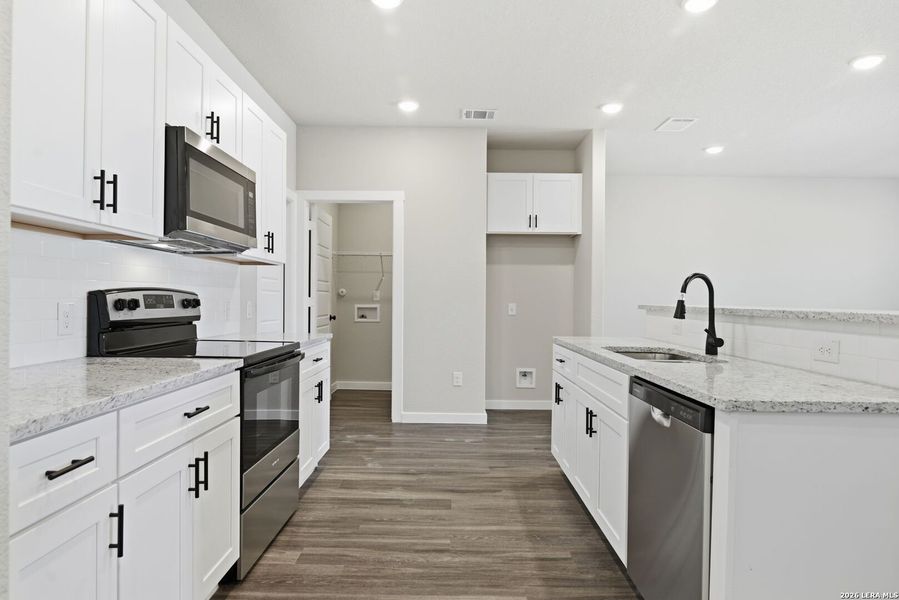 Furnished interior view inside a new home in , San Antonio (Image 9).