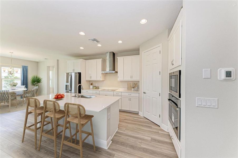 Furnished interior view inside a new home in Mirada, San Antonio (Image 8).