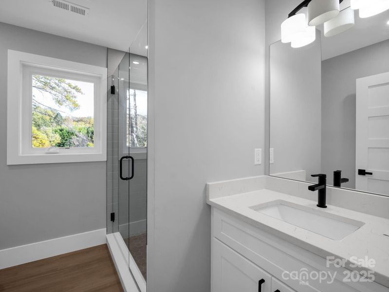 Furnished interior view inside a new home in , Asheville (Image 11). Furnished interior view inside a new home in , Asheville (Image 11).