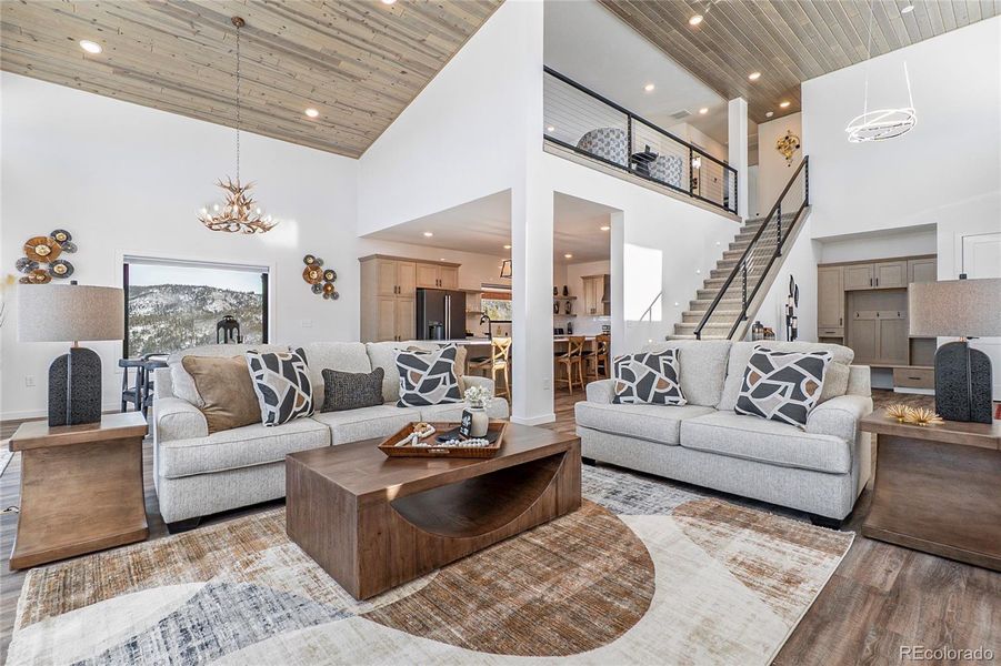 Furnished interior view inside a new home in , Granby (Image 34).