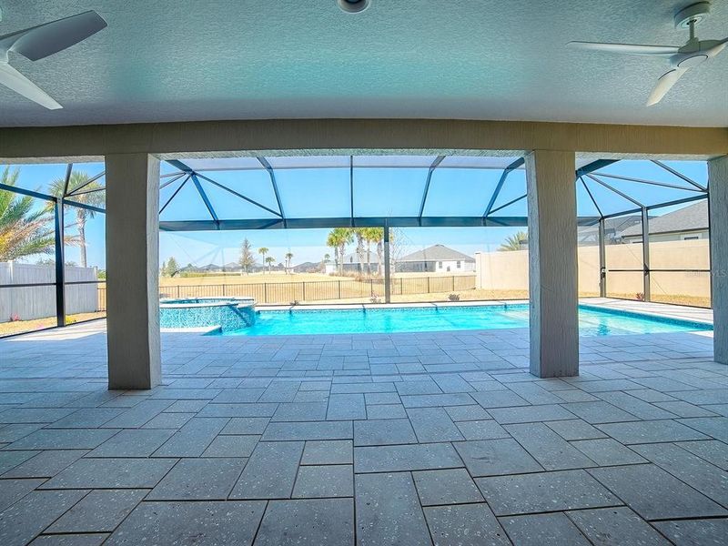 Exterior details and patio area of a home in , The Villages (Image 34). Exterior details and patio area of a home in , The Villages (Image 34).