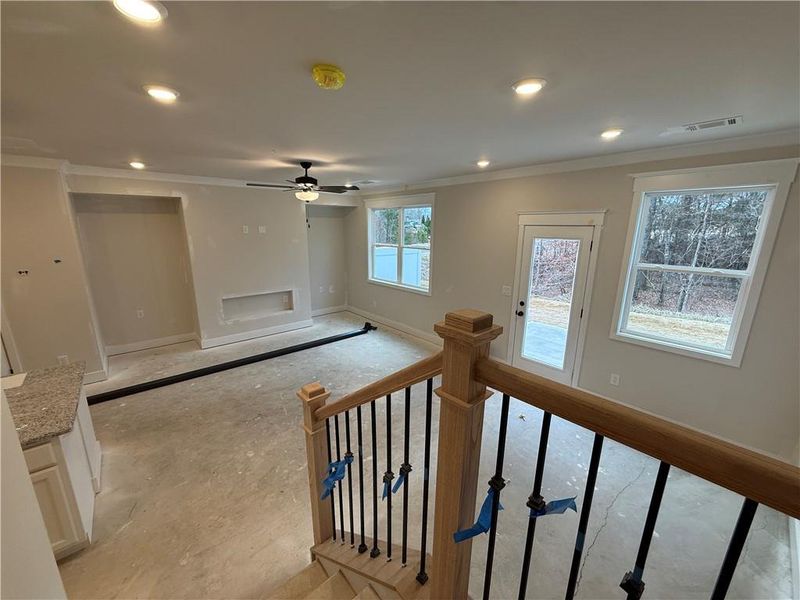 Spacious, unfurnished interior of a new home in The Towns at Auburn Station East, Auburn (Image 8).