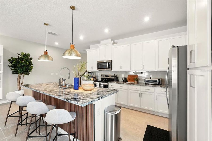 Furnished interior view inside a new home in , Kissimmee (Image 12).