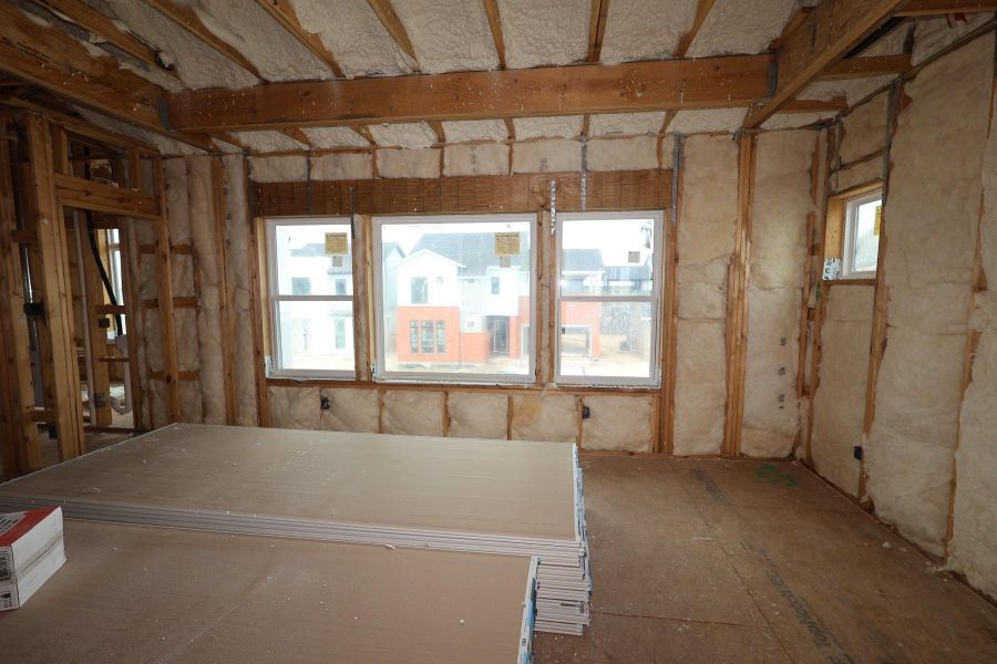 In-progress construction of a new home in Easthaven at Bridgeland Central - Vision Collection, Cypress, TX (Image 6).