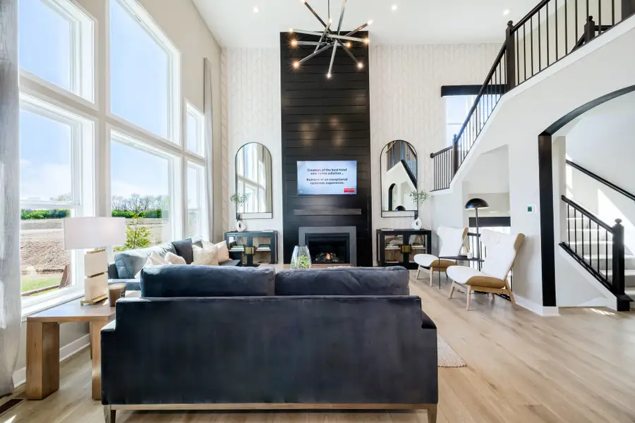 Representative furnished interior of a home built from the Grandin by Fischer Homes in The Dunes at Sandbar, Santa Rosa Beach (Image 52).