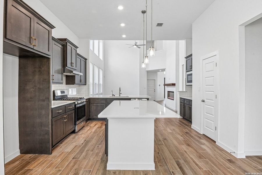 Furnished interior view inside a new home in Legacy at Lake Dunlap, New Braunfels (Image 7).