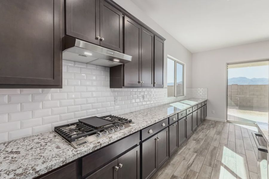 Furnished interior view inside a new home in Valencia at Granite Vista, Waddell (Image 8).