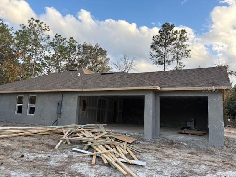 In-progress construction of a new home in , Dunnellon, FL (Image 10). In-progress construction of a new home in , Dunnellon, FL (Image 10).