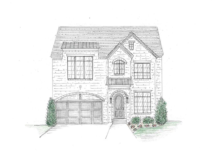 Exterior rendering of this home design in , Southside Place, TX (Image 3).