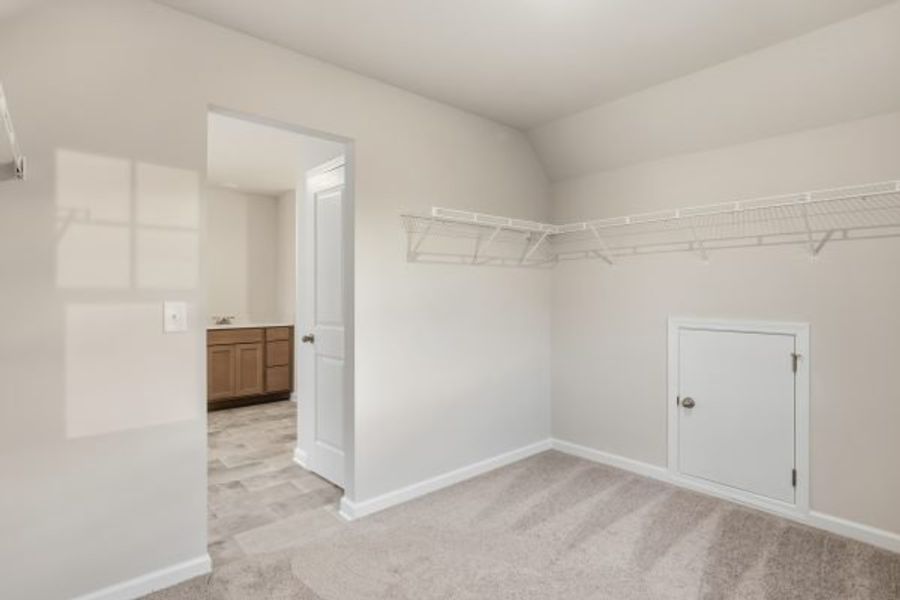 Representative unfurnished interior of a home built from the Clayton by Piedmont Residential in Hampton Ridge, Jefferson (Image 30).