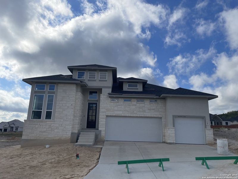 In-progress construction of a new home in Potranco Oaks, Castroville, TX (Image 39).