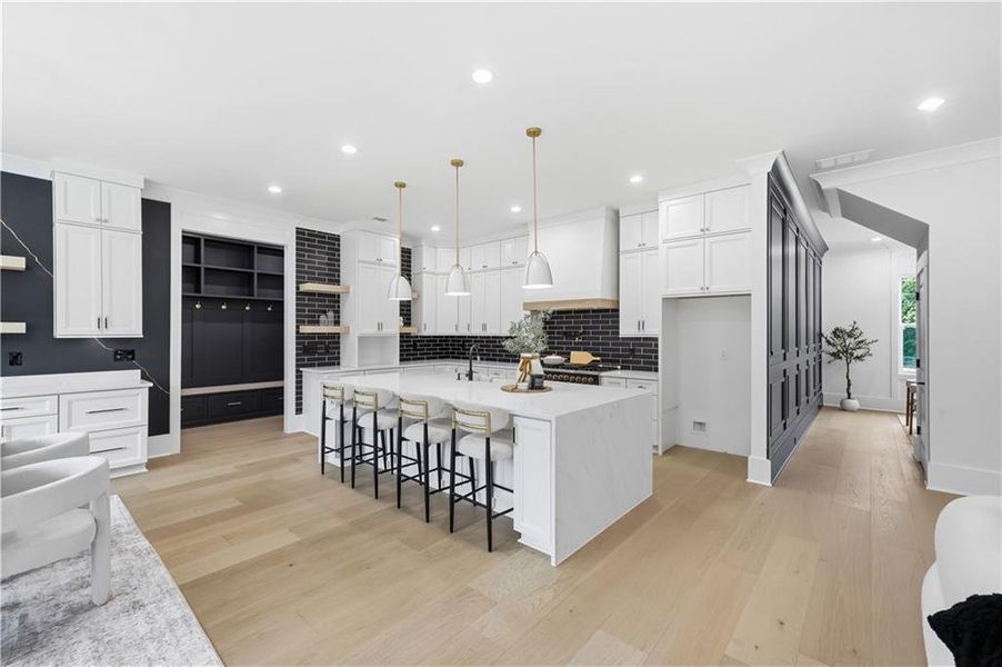 Furnished interior view inside a new home in , Monroe (Image 66).