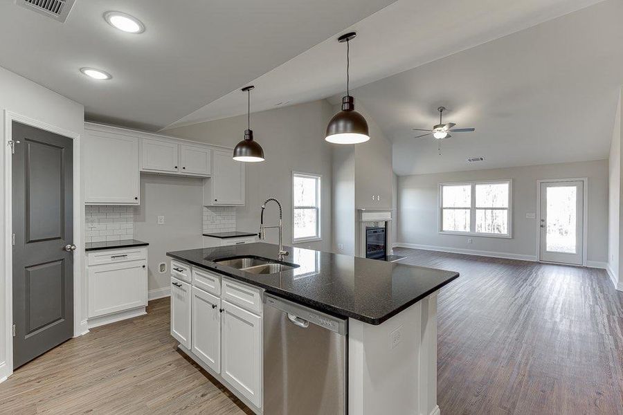 Furnished interior view inside a new home in , Carnesville (Image 11).