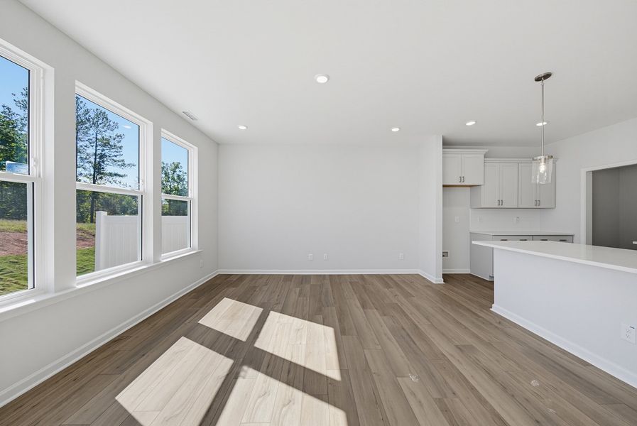 Spacious, unfurnished interior of a new home in Sweetbrier, Durham (Image 18).