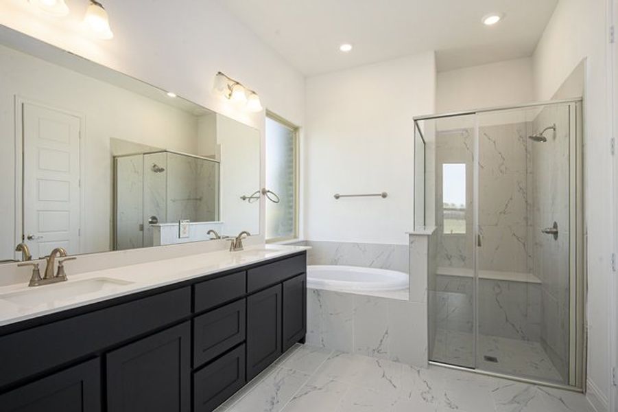 Representative furnished interior of a home built from the The Cottonwood by Sumeer Homes in Stone Henge II, Sanger (Image 8). Representative furnished interior of a home built from the The Cottonwood by Sumeer Homes in Stone Henge II, Sanger (Image 8).