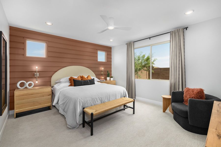 Representative furnished interior of a home built from the Slate by Mattamy Homes in Miravida, Surprise (Image 13).