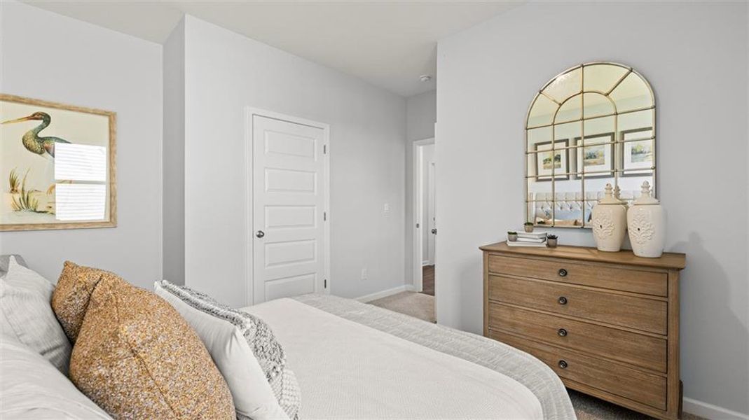 Furnished interior view inside a new home in Jackson Landing, Jefferson (Image 46).
