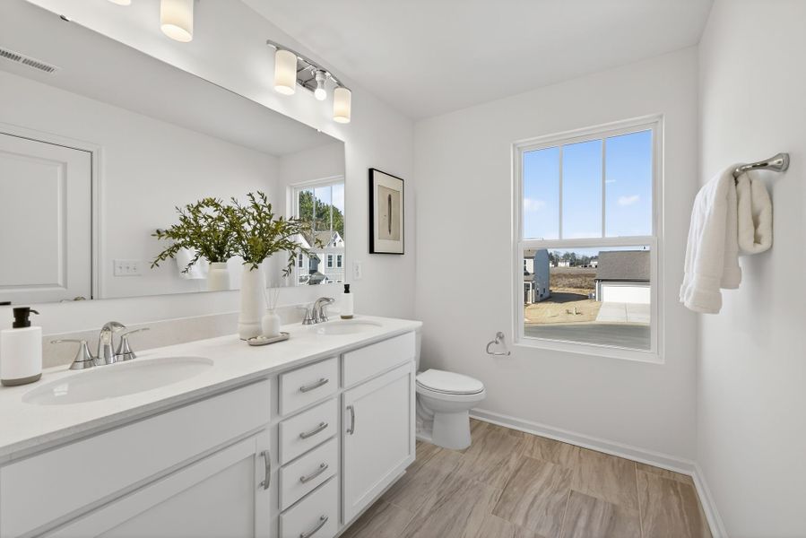 Furnished interior view inside a new home in Nathans Ridge, Lillington (Image 25).