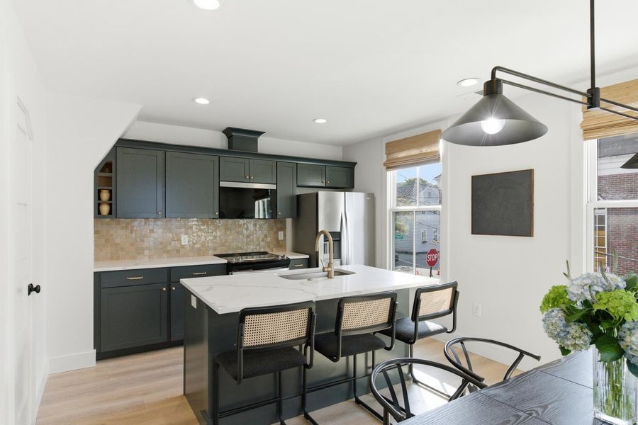 Furnished interior view inside a new home in , Charleston (Image 6).