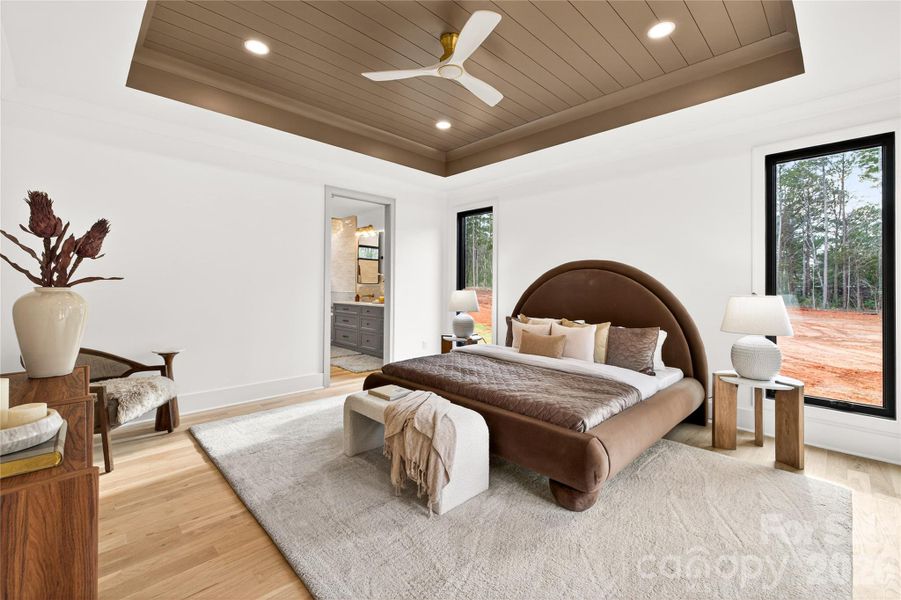 Furnished interior view inside a new home in , Lancaster (Image 17).