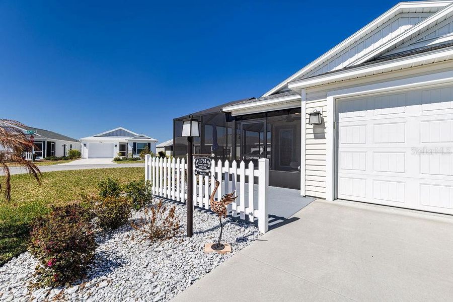 Exterior details and patio area of a home in , The Villages (Image 27).