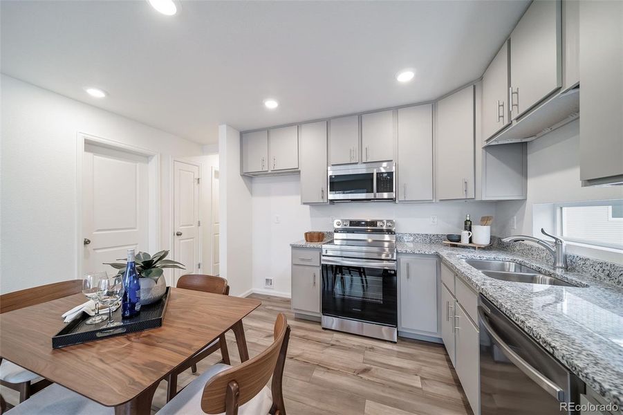 Furnished interior view inside a new home in Muegge Farms, Bennett (Image 9).