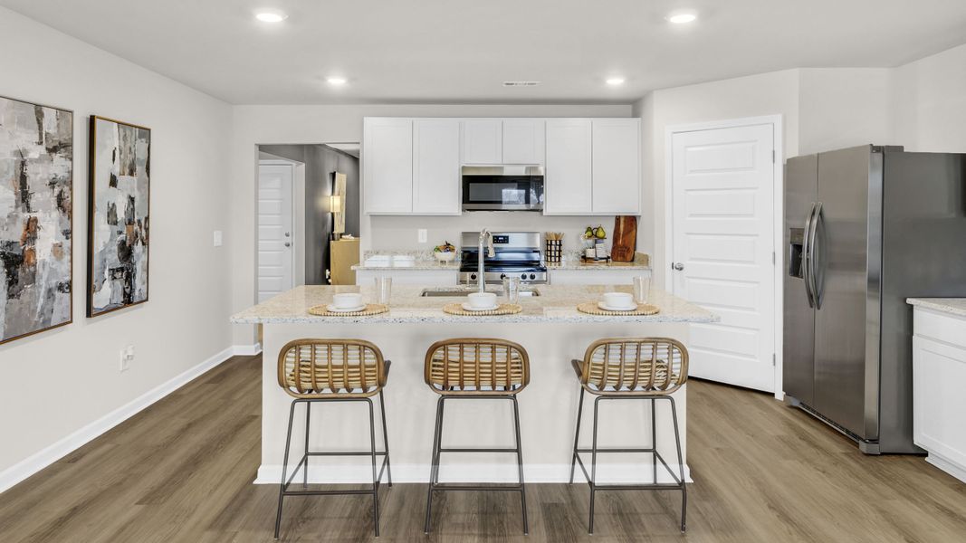 Furnished interior view inside a new home in Bailey Park, Fayetteville (Image 15).