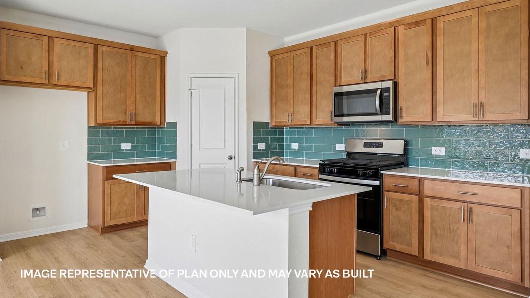 Furnished interior view inside a new home in Carillon, Manor (Image 5).