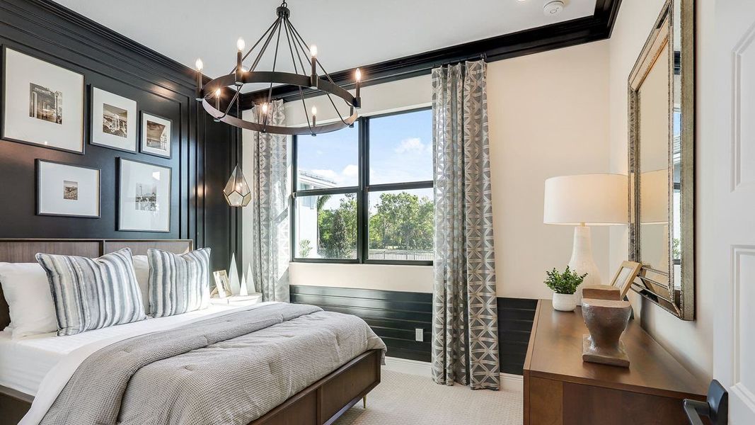 Representative furnished interior of a home built from the Julia by Kolter Homes in The Cove at Park Trace, Stuart (Image 23).