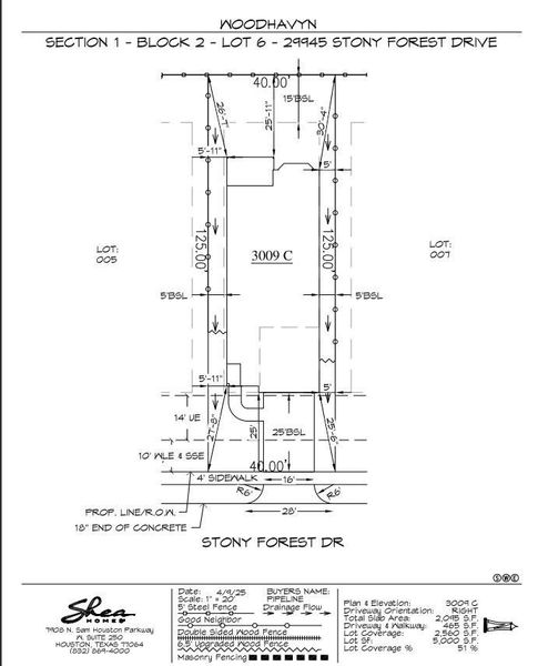 Image 39 of a home in Woodhavyn 40'.