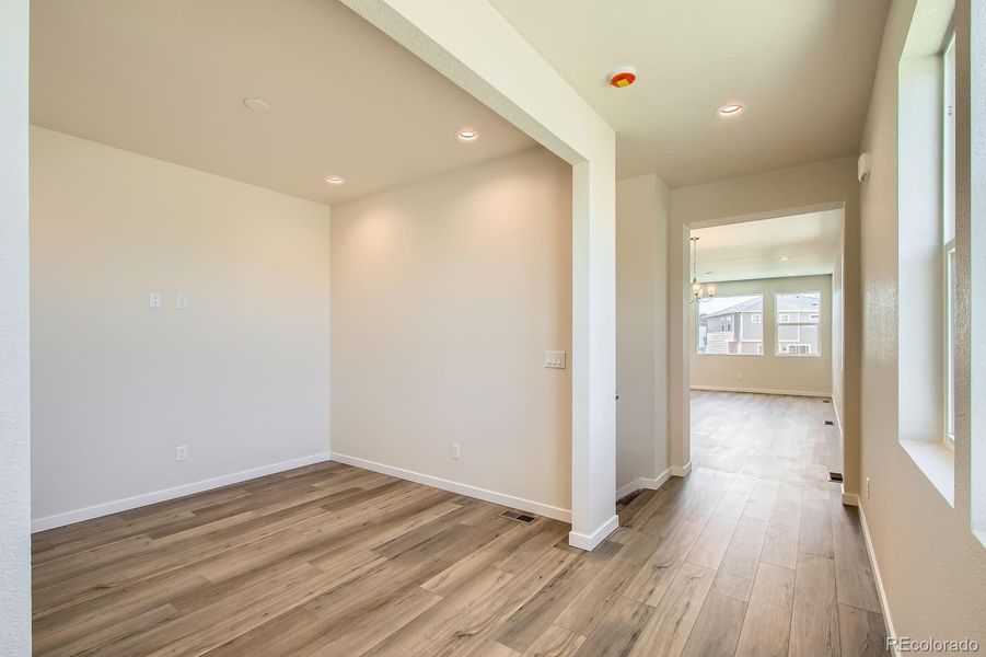 Spacious, unfurnished interior of a new home in Buffalo Highlands – Commerce City, Commerce City (Image 13).