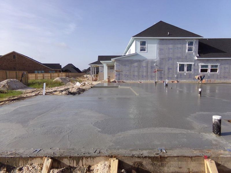 Every foundation at DWH is engineered and it’s inspected three times! We do not do “batch” testing.  Rest easy knowing your foundation comes with a 10 year warranty.
