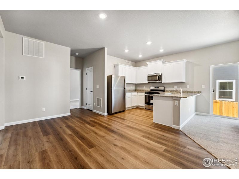 Furnished interior view inside a new home in , Frederick (Image 7).