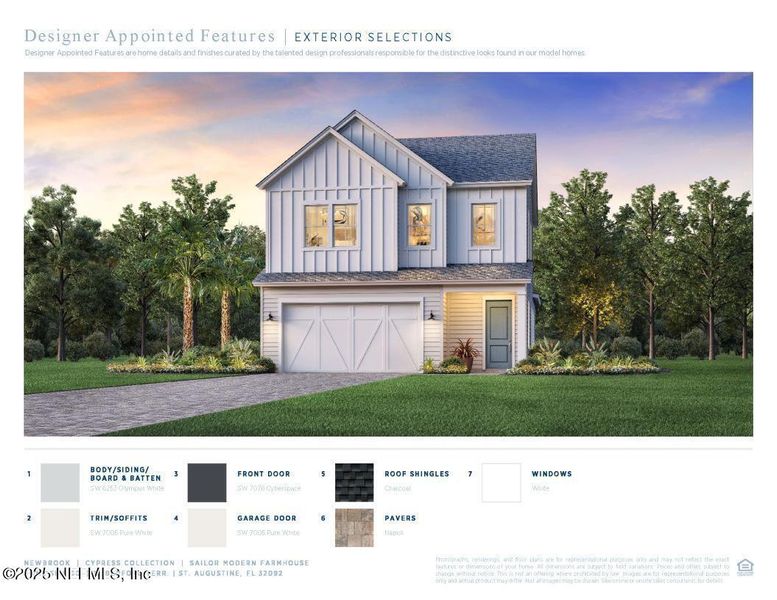 Front exterior of a new home in , St. Augustine, FL, highlighting curb appeal (Image 22). Front exterior of a new home in , St. Augustine, FL, highlighting curb appeal (Image 22).