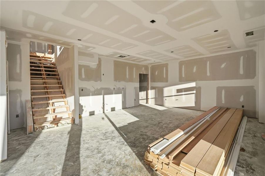 In-progress construction of a new home in , Ranger, GA (Image 26).